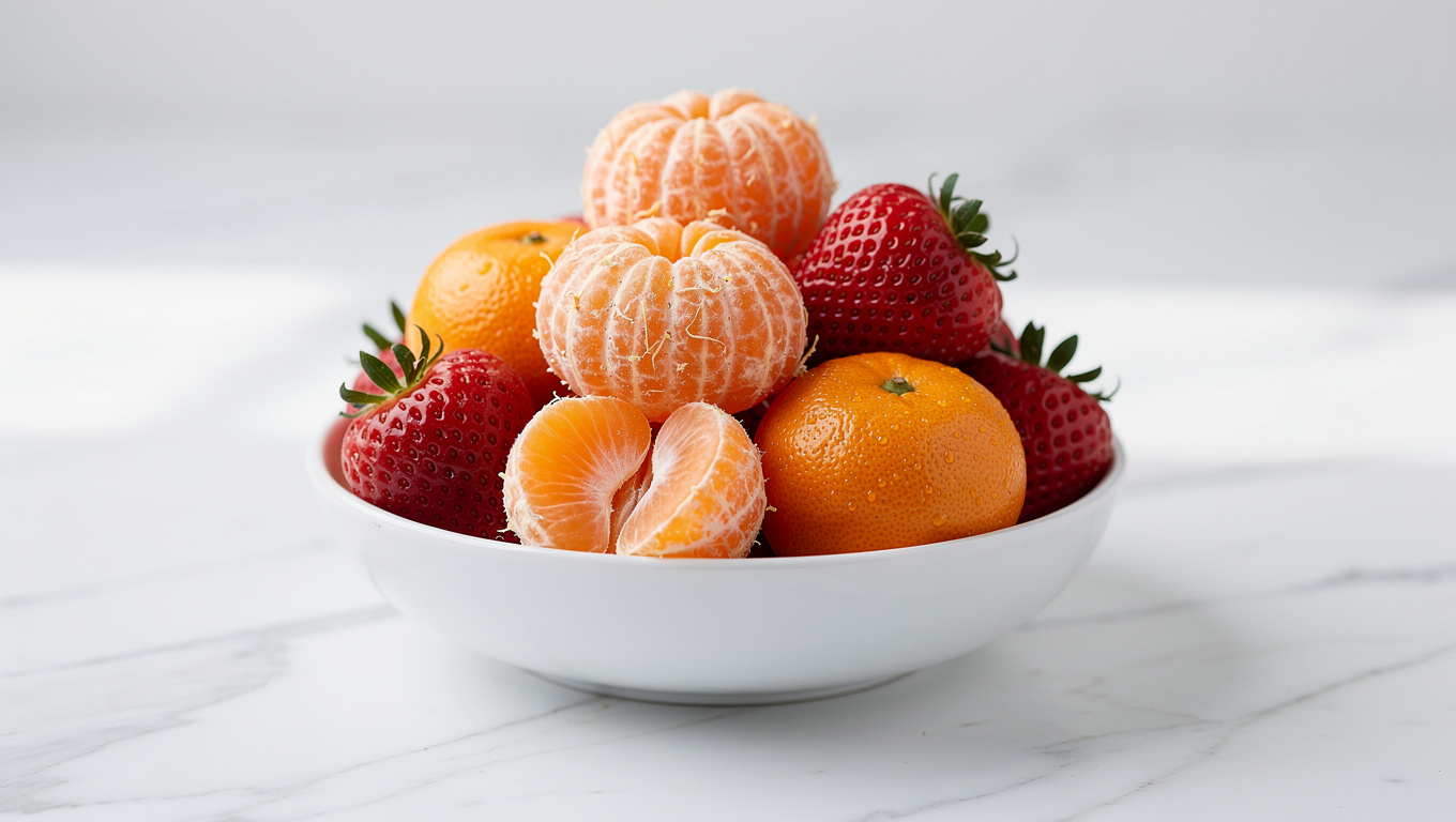 spring fruit and hallabong reference photo